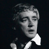 Oskar Werner in Schauspielerpose